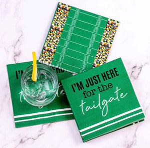 I’m Just Here For The Tailgate Cocktail Napkins