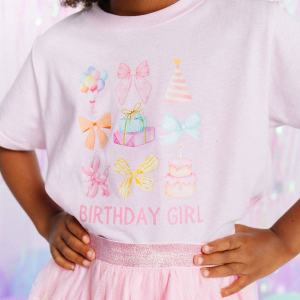 Birthday Girl Cutie Short Sleeve T-Shirt - Ballet - Kids: 12-18M