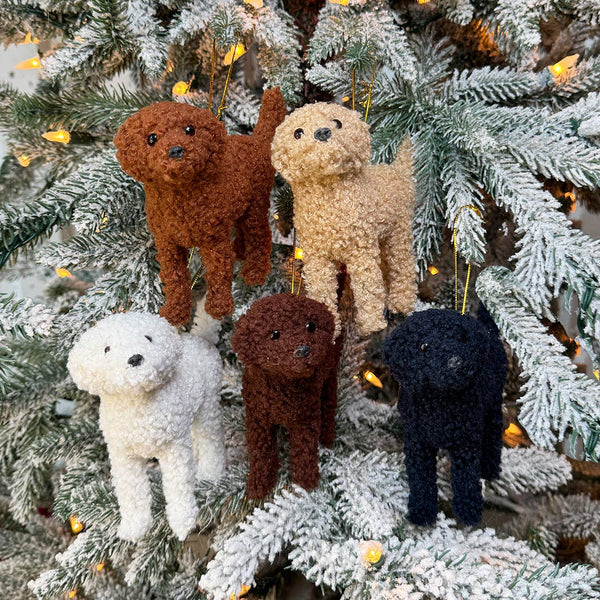 Doodle Dog Ornaments