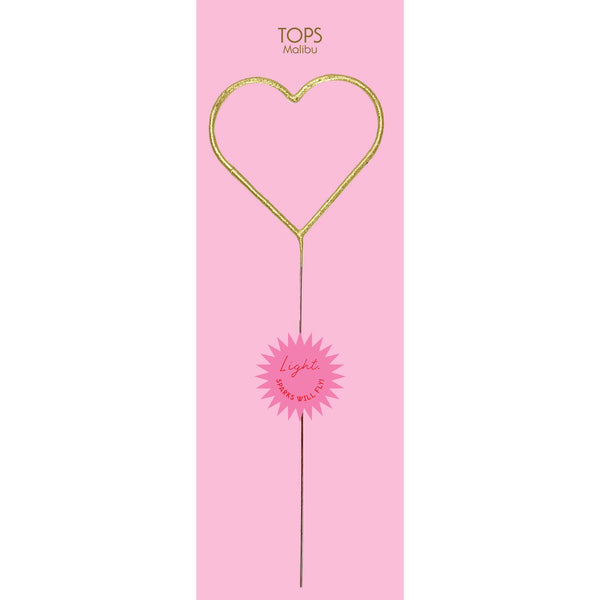 Grande 12" Gold Number Sparkler Wand Card - Singles: Number 0