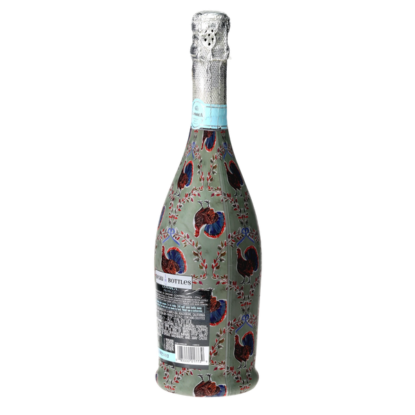 Autumn Turkey Trellis Prosecco Bottle Wrap