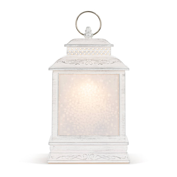 Nativity Lit Musical USB Snow Globe Lantern - 6.5x10in