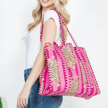 Large Quilted Tote