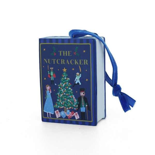 Nutcracker Book Christmas Ornament