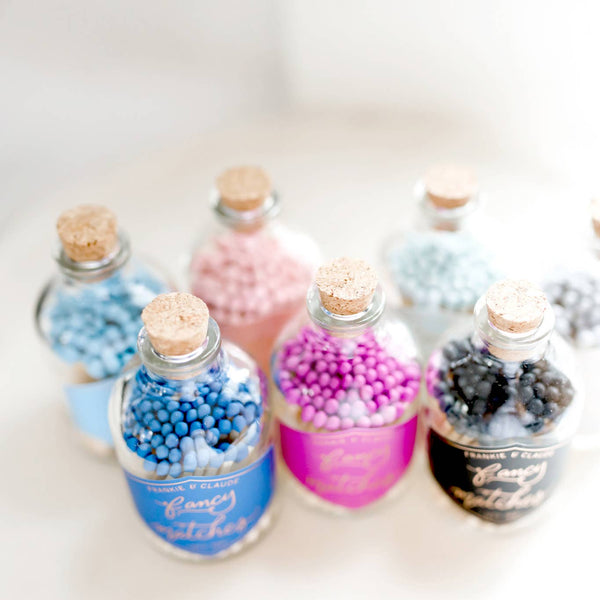 Red Matches in Glass Jar – Bold Summer & Year-Round Decor