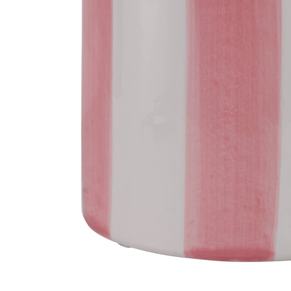 Pink Ceramic Striped Scallop