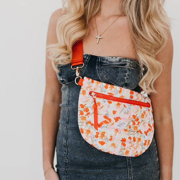 Jolie Puffer Belt Bag Navy