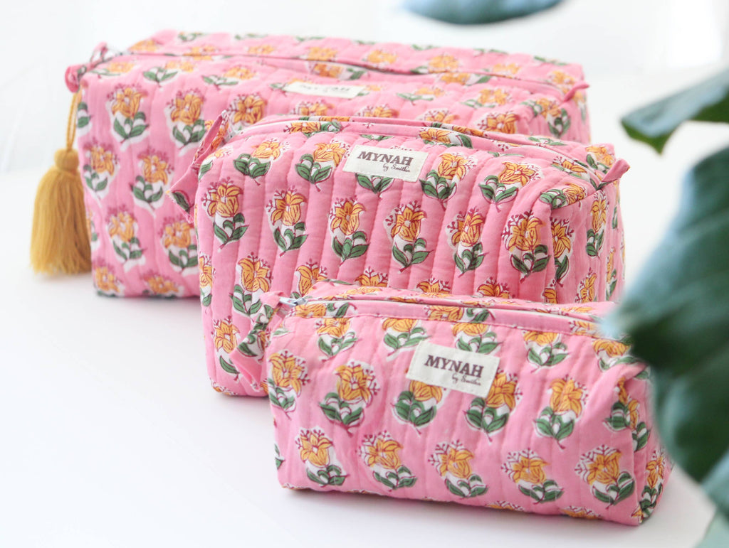 MYNAHbySmitha Travel Makeup Organizer Bag - Thumbnail 4