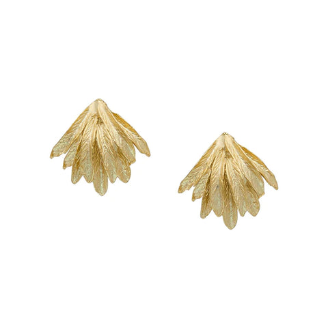 Susan Shaw Feather Cuff Studs (1672G)