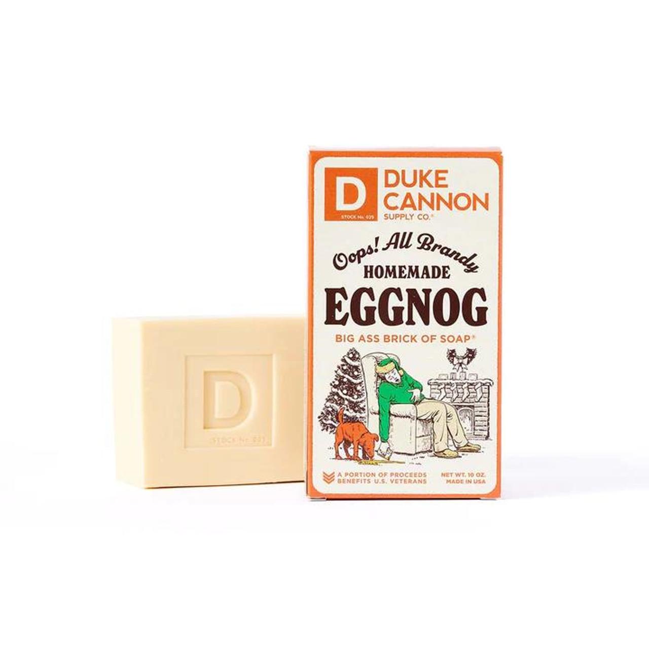 Duke Cannon Big Ass Brick of Soap- Oops! All Brandy Homemade Eggnog