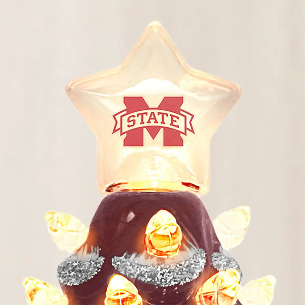 6.5" Mississippi State Xmas Tree Nite Lite