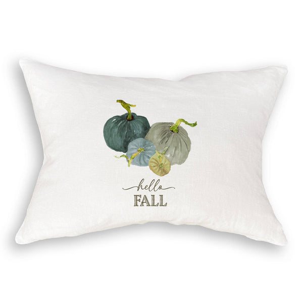 Meadow Pumpkins with Hello Fall: Natural Guest Towel / -