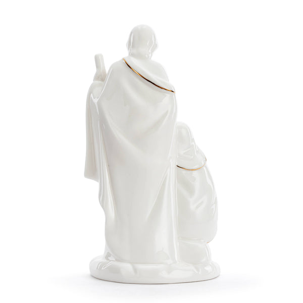 Ceramic LED Holy Family Figure - 5x10in