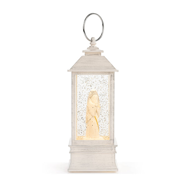 Lit Musical Holy Family Lantern