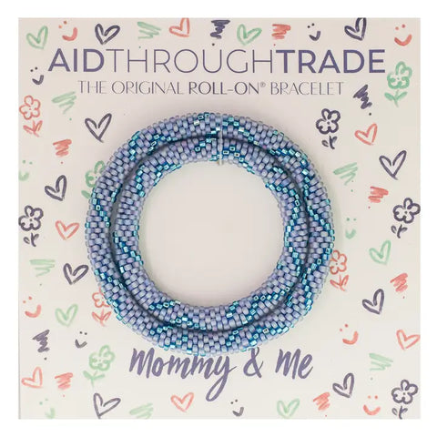 Mommy & Me Bracelets-Sky