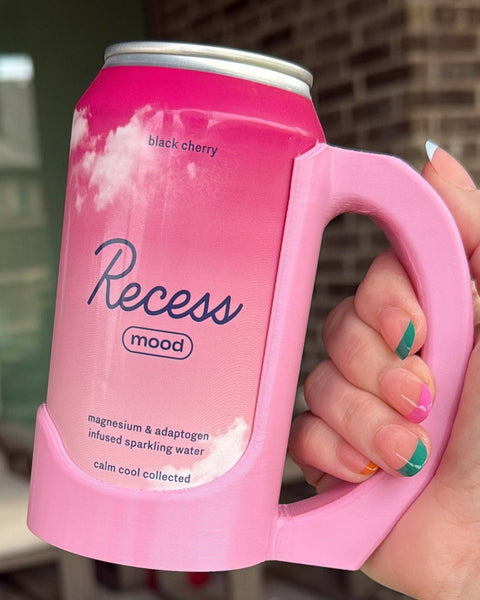 Sipzey Standard Soda Can Handle: Fairy Light Lilac