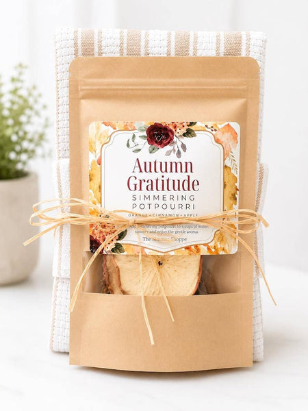 Autumn Gratitude Simmer Pot Kit | Fall Stovetop Potpourri |