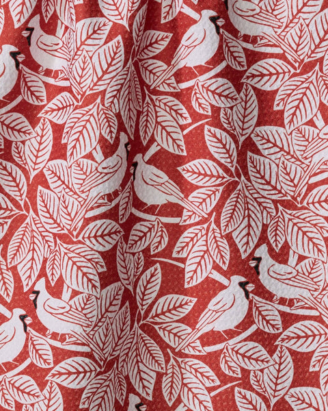 Cardinal Canopy Tea Towel