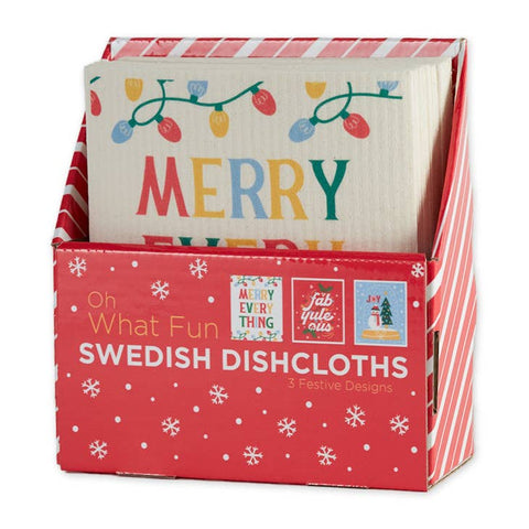 Christmas Swedish Dishcloths