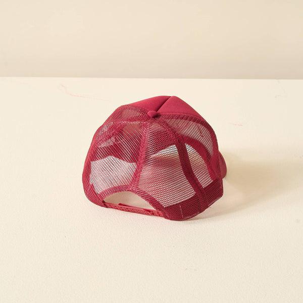 Game Day Trucker Hat - Burgundy