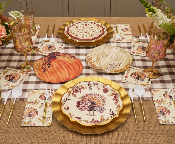 Amber Harvest Dinner Plates/8pk