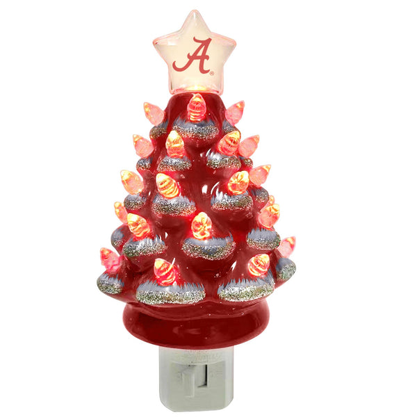 6.5" Alabama Xmas Tree Nite Lite