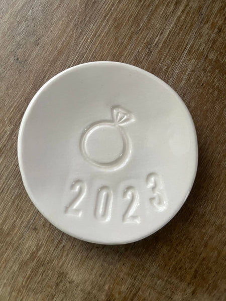 Engagement Ring Ceramic Ring Dish 2025 | Handmade Pottery: 2025