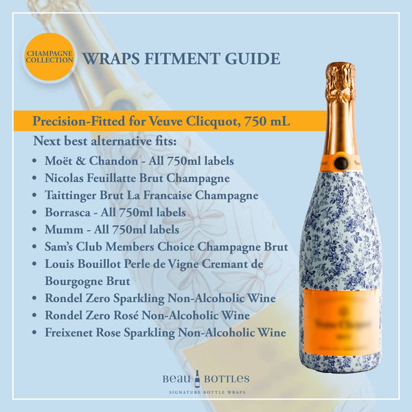 Beau Bottles Stars and Stripes - Champagne Collection
