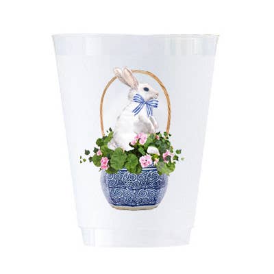 Easter Bunny Basket Shatterproof Cups