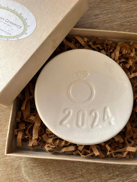 Engagement Ring Ceramic Ring Dish 2025 | Handmade Pottery: 2025