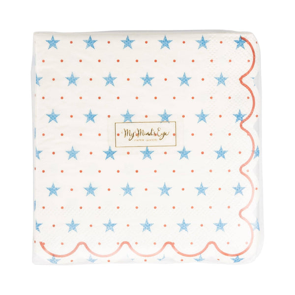 Stars Cocktail Paper Napkin