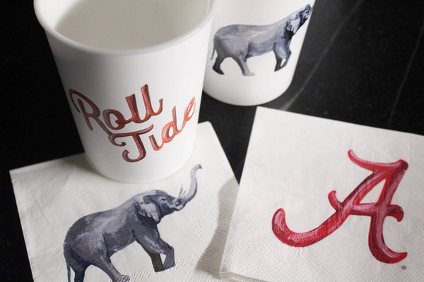 Alabama Elephant Napkin Set
