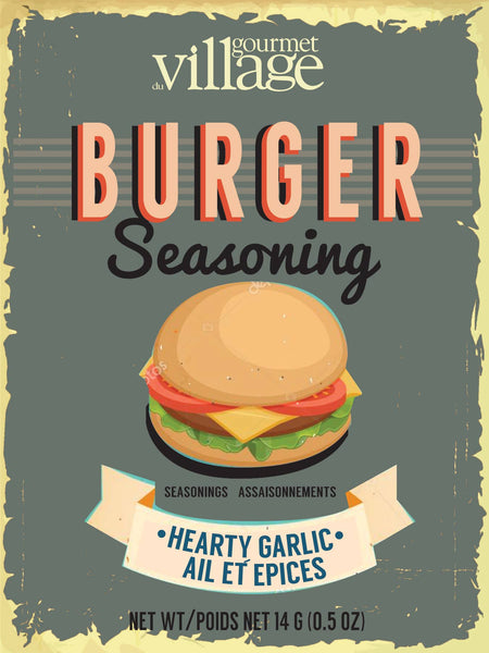 Seas. Burger Garlic Recipe Box