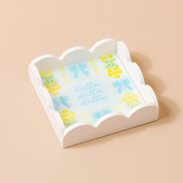 Sorority Scallop Trinket Tray