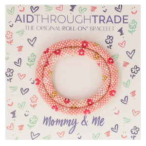 Mommy & Me Bracelets-Flower Power