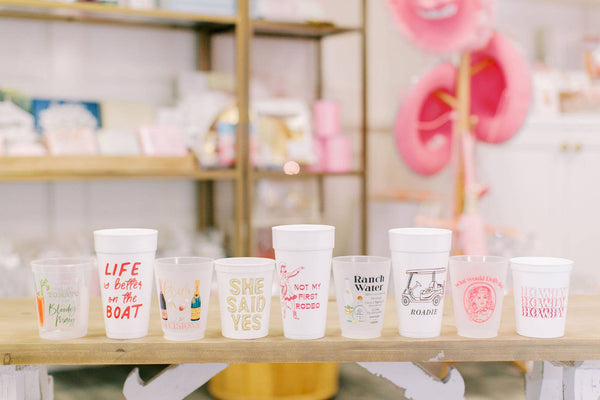 Let's ParTee Frosted Cups - Masters: Pack of 6
