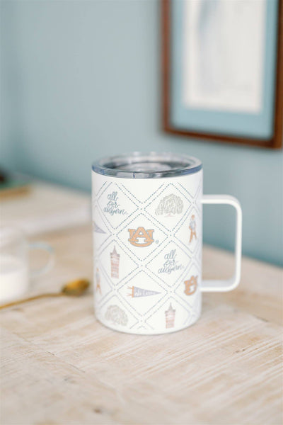 Licensed 16 oz. Insulated Auburn University Mug