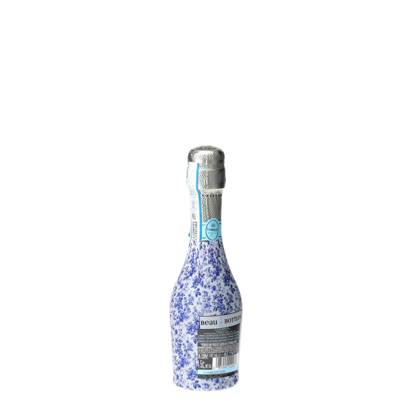 Beau Bottles Blue Floral - MINI Prosecco Collection - Set of 6 (Wraps Only)
