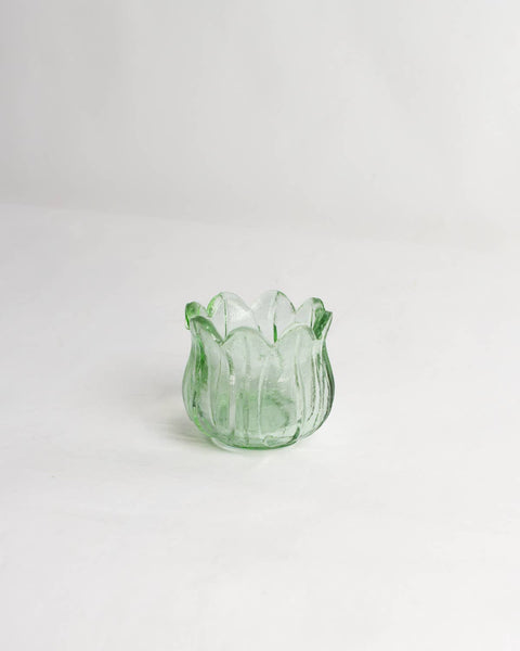 Tulip Votive   Green   3x2.5