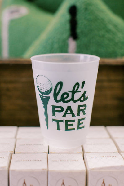 Let's ParTee Frosted Cups - Masters: Pack of 6