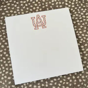 Auburn 5.5" Square Notepad
