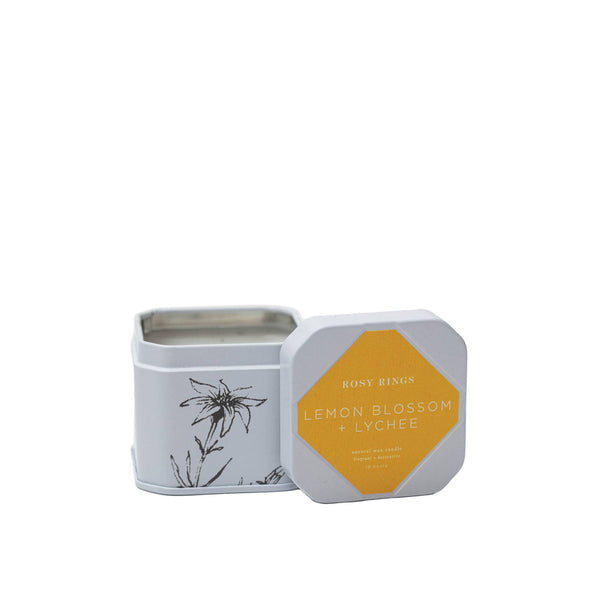 Lemon Blossom + Lychee Travel Tin