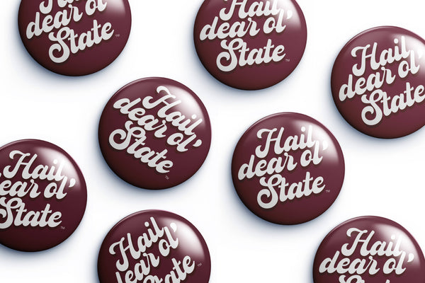 Mississippi State Hail Dear Ol' State Button