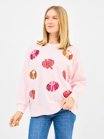Mary Square Pumpkin Sweatshirt (Youth)
