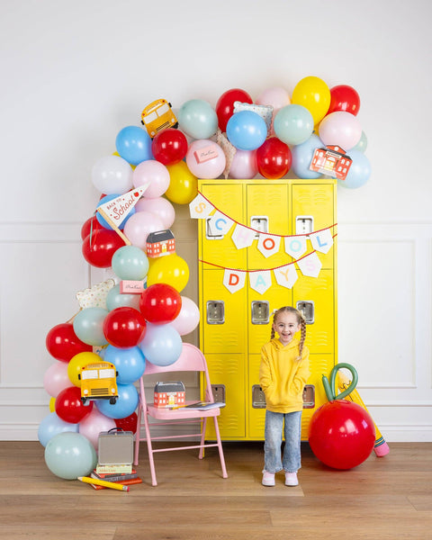 BTS1146 - Scattered Alphabet Paper Plate
