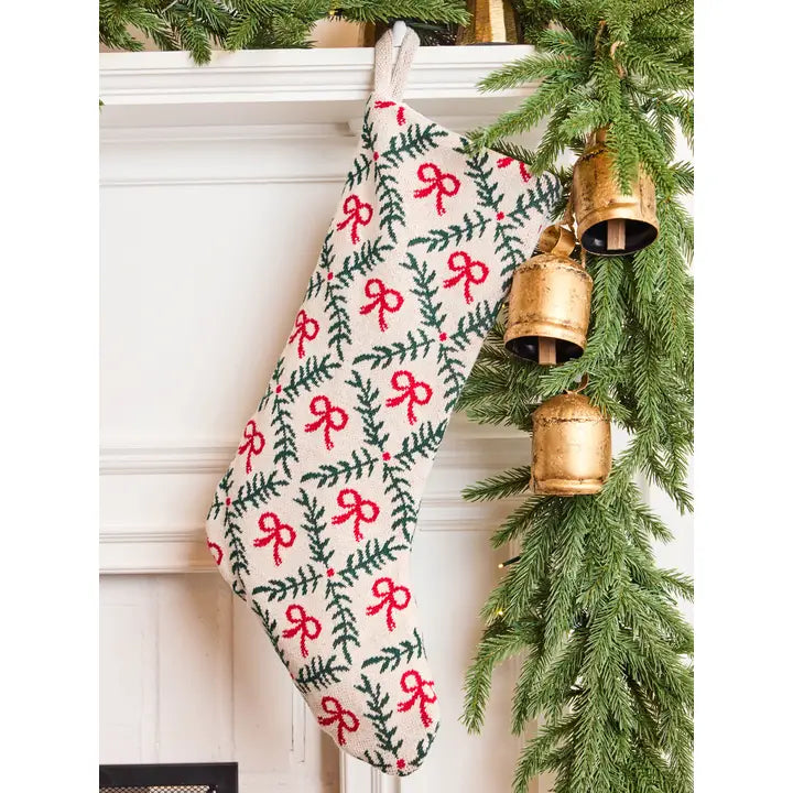 Holiday Trellis Stocking