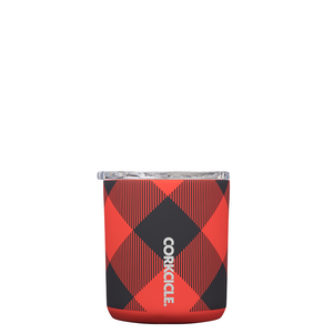 Corkcicle Buzz Cup-Buffalo Plaid Red