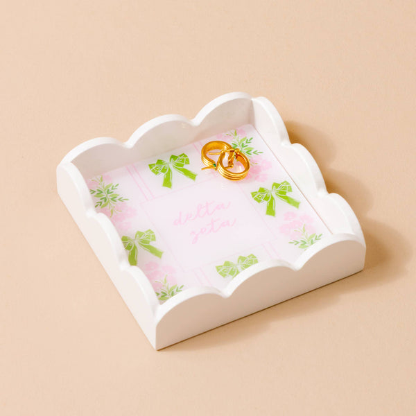 Sorority Scallop Trinket Tray