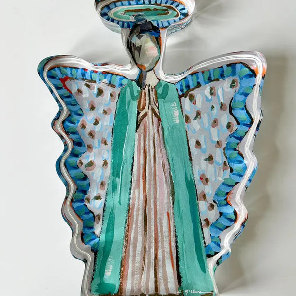 Heavenly Angel Acrylic Block