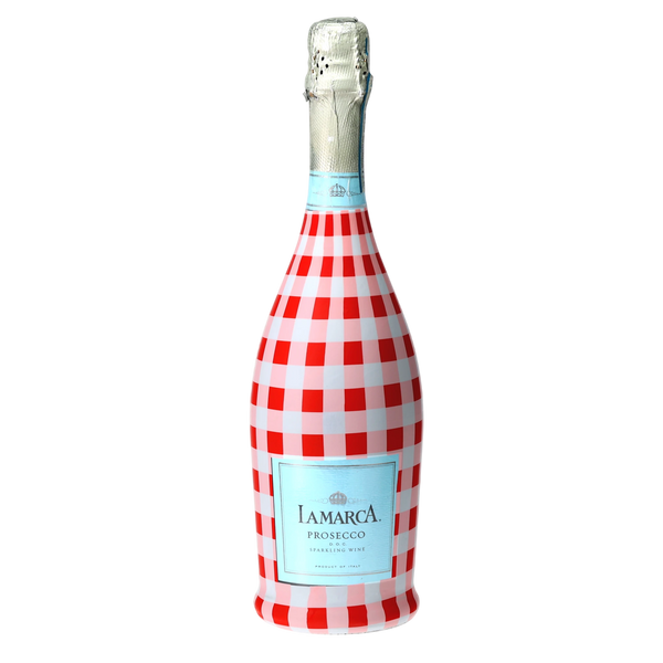 Beau Bottles Red and White Gingham - Prosecco Collection